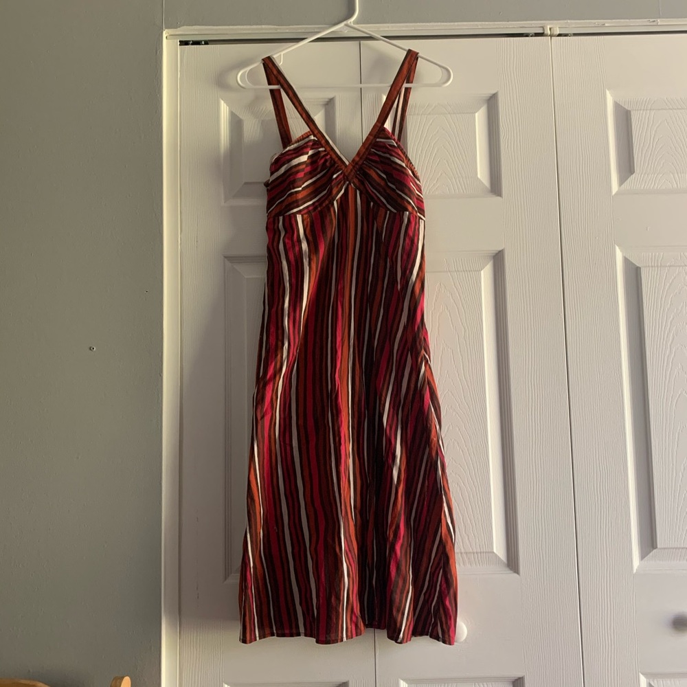 Boho Striped Midi H&M Dress